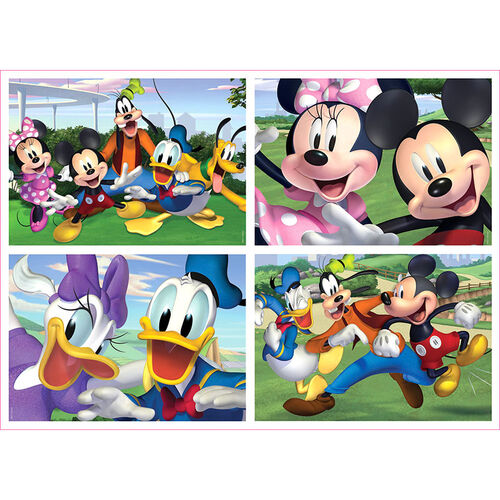Disney Mickey and Friends Multi puzzle 20-40-60-80pcs