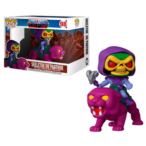 POP figure Masters of the Universe Skeletor on Panthor