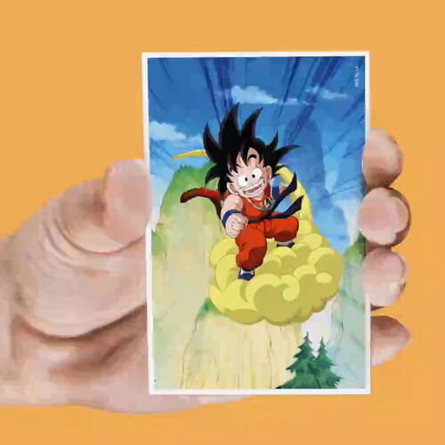 Dragon Ball set of 4 assorted lenticular magnets