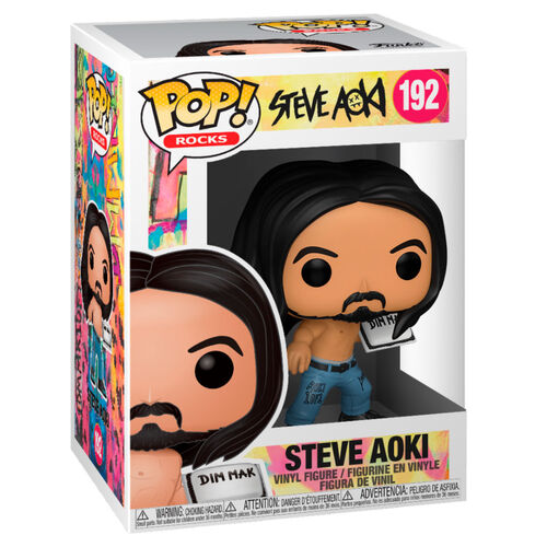 POP figure Steve Aoki with