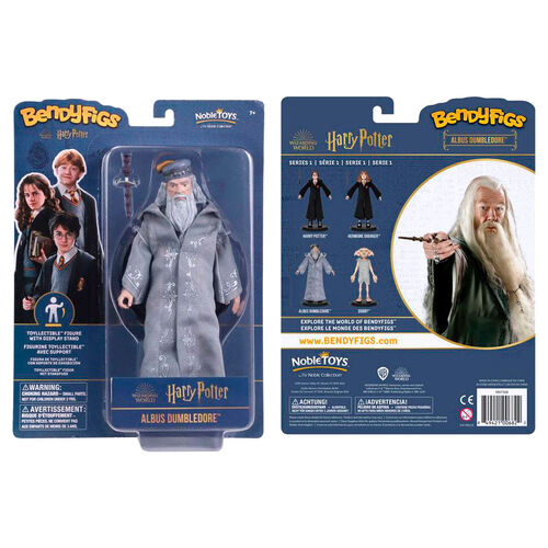 Harry Potter Dumbledore with wand Bendyfigs malleable figure 19cm