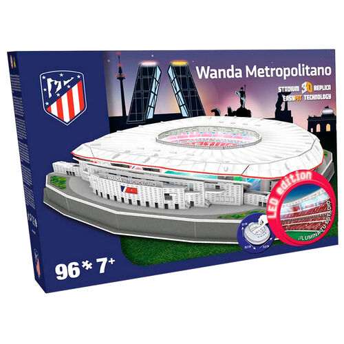 3D Jigsaw Puzzle Wanda Metropolitano Atletico Madrid Stadium kog 