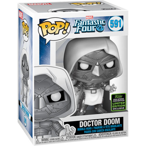 Multicolour Funko Fantastic Four-Doctor Doom Collectible Toy Pop Marvel 44991 