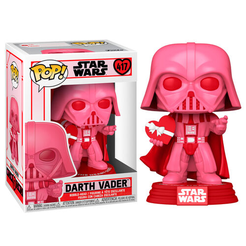 POP figure Star Wars Valentines Vader with Heart