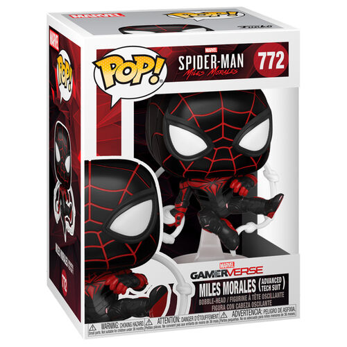 POP figure Marvel Spiderman Miles Morales Advanced Tech Suit