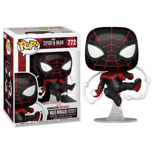 POP figure Marvel Spiderman Miles Morales Advanced Tech Suit