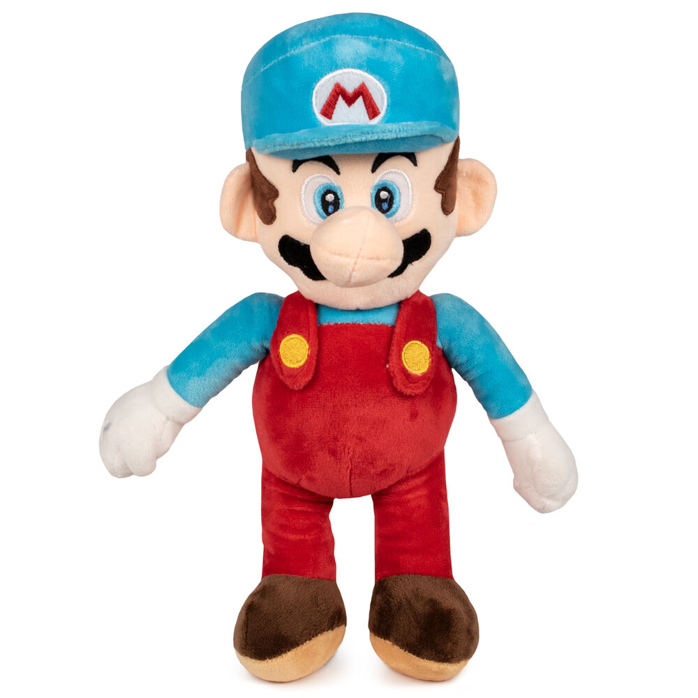 Seguir torpe Descriptivo Peluche Super Mario Azul Super Mario Bros soft 35cm