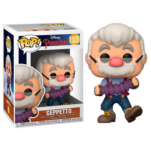 Geppetto with Accordion Disney Pinocchio Funko Pop 