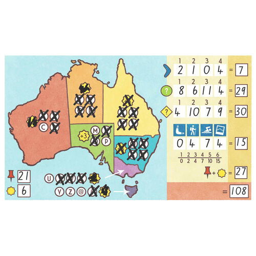 Spanish Boomerang Australia board game