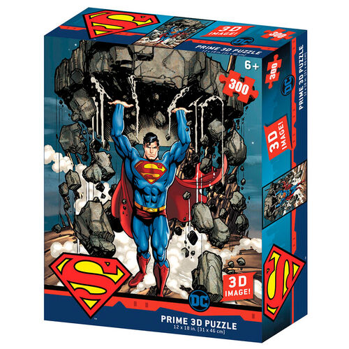 Superman Prime 3d Puzzle 300 12x18in for sale online 