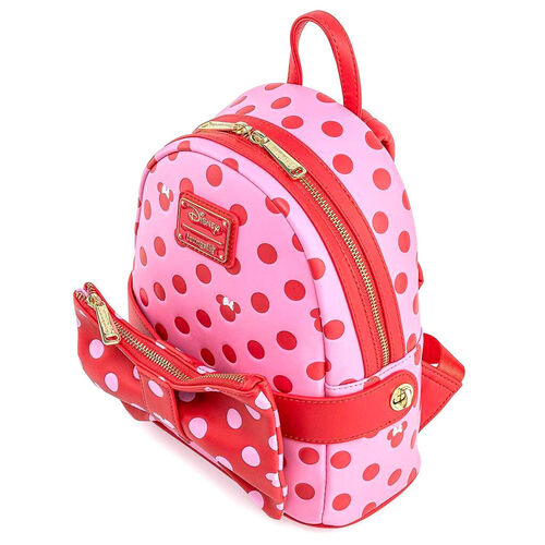 Loungefly Disney Minnie Pink Polka Dot backpack 31cm