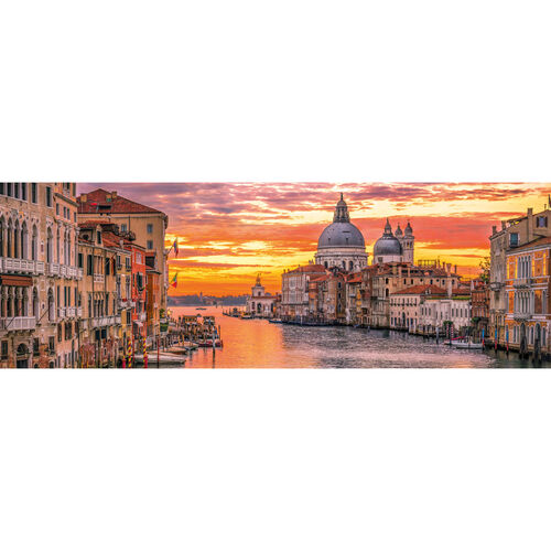 Puzzle Panorama El Gran Ganal Venecia 1000pzs