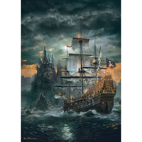 The Pirate Ship puzzle 1500pcs