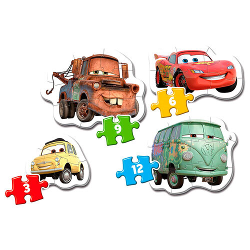 Disney Cars My First Puzzle 3-6-9-12pcs