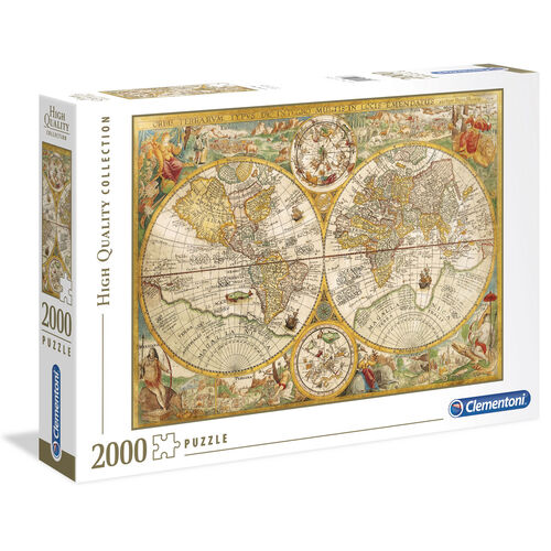 Puzzle Mapa Antiguo 2000pzs