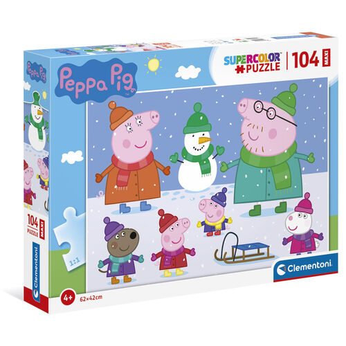 Puzzle Maxi Peppa Pig 104pzs