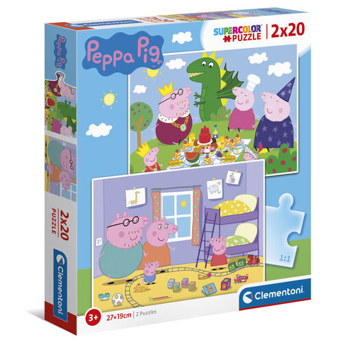 Puzzle Peppa Pig 2x20pzs
