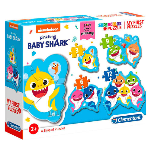 Puzzle My First Puzzle Baby Shark 3-6-9-12pzs