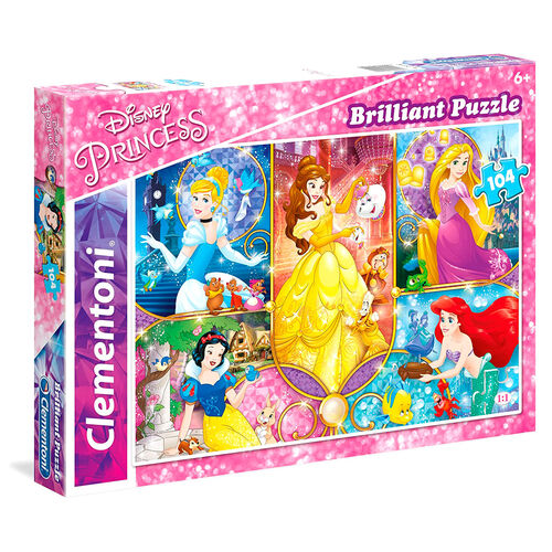 Disney Princess Brilliant puzzle 104pcs