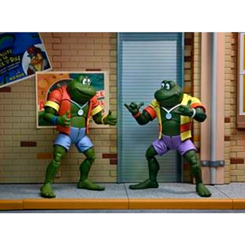 Teenage Mutant Ninja Turtles Napoleon and Atilla pack 2 figures 18cm
