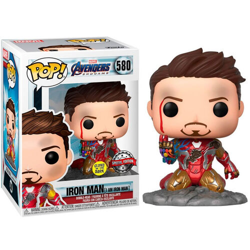 Figura POP Marvel Vengadores Endgame I Am Iron Man Exclusive