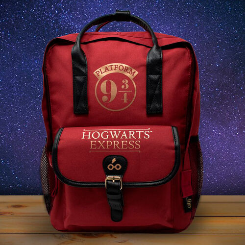 Mochila Hogwarts Harry Potter red 35cm