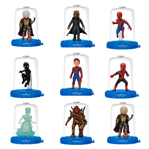 2 DOMEZ MARVEL SPIDER-MAN FAR FROM HOME COLLECTIBLE MINIS LOT OF RANDOM SEALED 