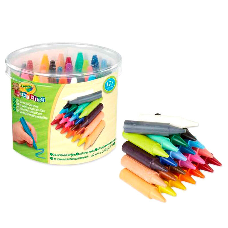 Crayola Set 24 Washable Jumbo Crayons