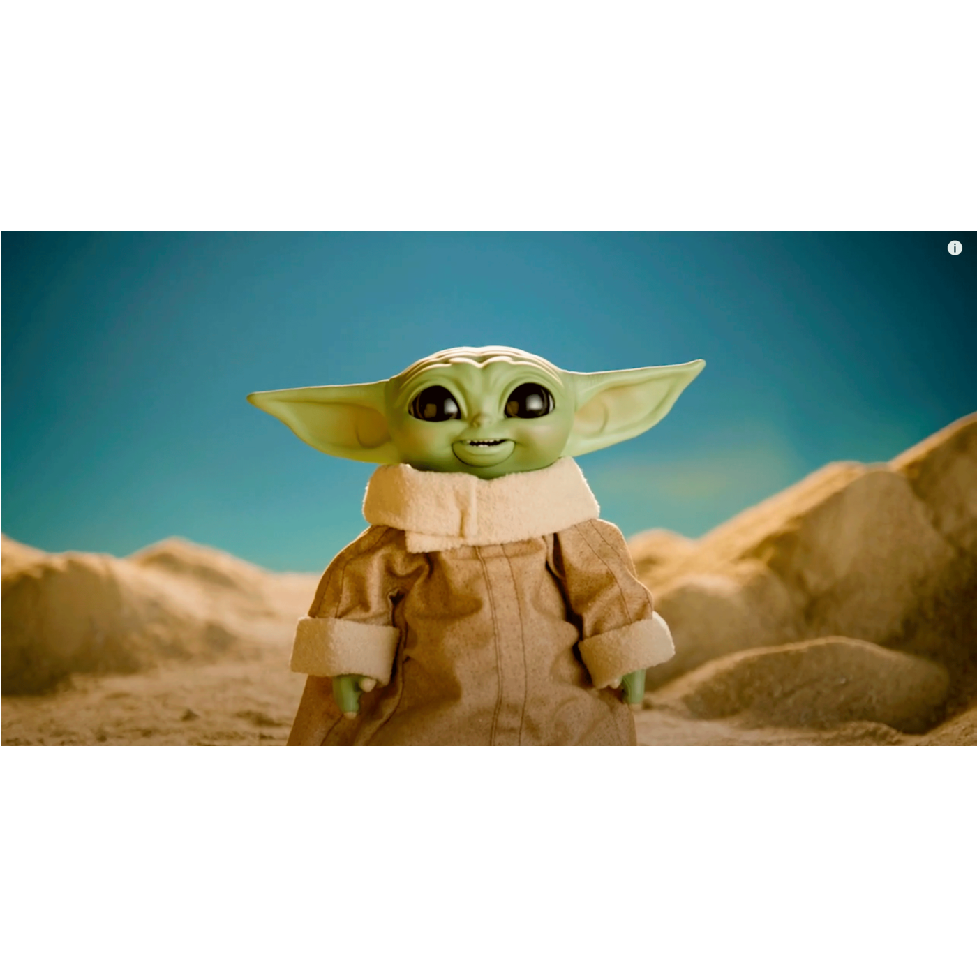Figura Animatronic Baby Yoda The Child Mandalorian Star Wars