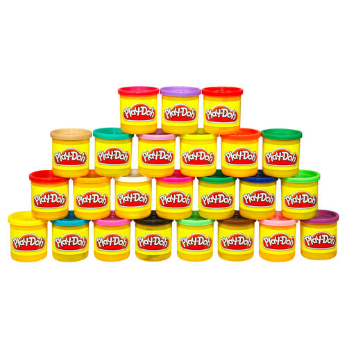 Set 24 Botes de Colores Play-Doh