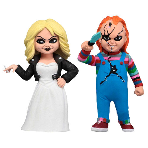 Toony Terrors Bride of Chucky - Chucky and Tiffany pack 2 figures 15cm