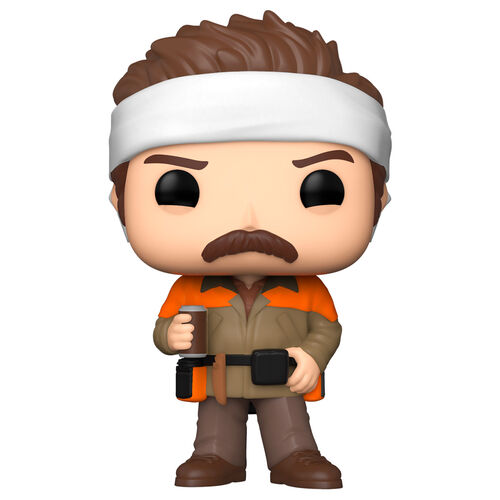 POP figure Parks and Rec Hunter Ron 5 + 1 Chase