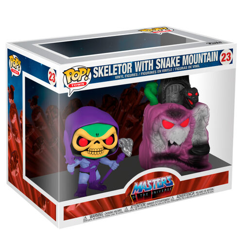 POP figure Masters Of The Universe Snake Mountain with Skeletor