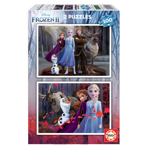 Disney Frozen 2 puzzle 2x100pcs