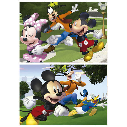 Disney Mickey and Friends puzzle 2x48pcs
