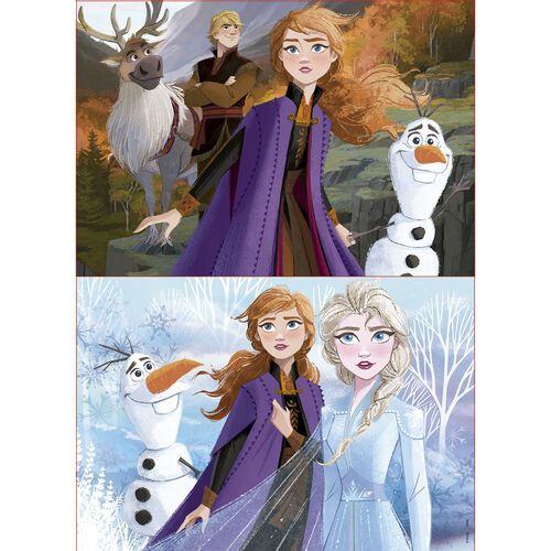 Disney Frozen 2 wooden puzzle 2x50pcs