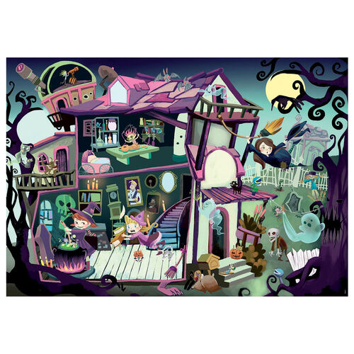 Ghost House Mysterious puzzle 100pcs