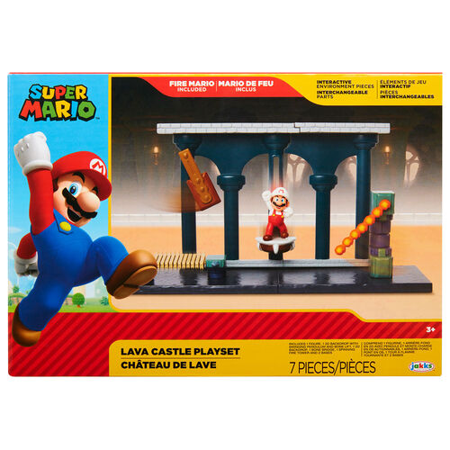 Nintendo Super Mario Lava Castle playset