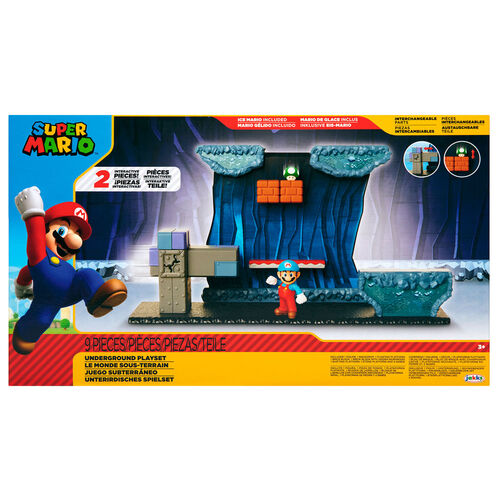 Playset Subterraneo Super Mario Nintendo