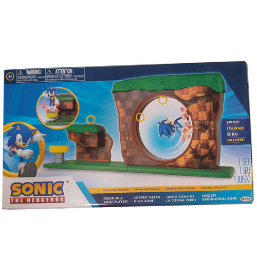 Playset La Colina Verde Sonic The Hedgehog