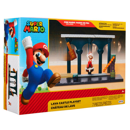 Nintendo Super Mario Lava Castle playset