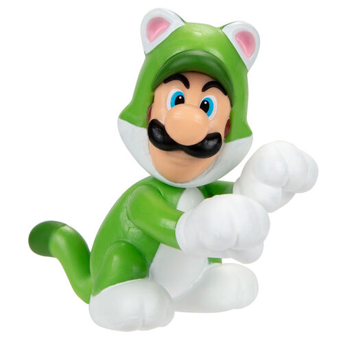 Nintendo Super Mario Cat Luigi figure 6,5cm
