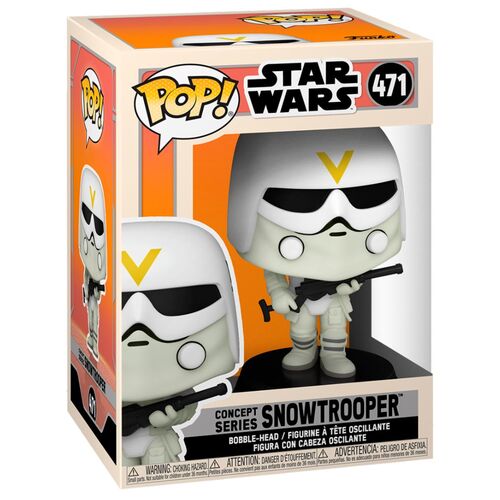 POP figure Star Wars Concept Series Snowtrooper