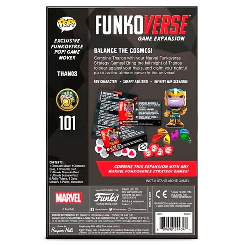 POP Funkoverse Spanish board game Marvel 1pc