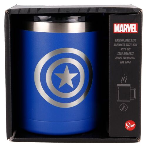 Marvel Captain America stainless steel thermos mug 380ml