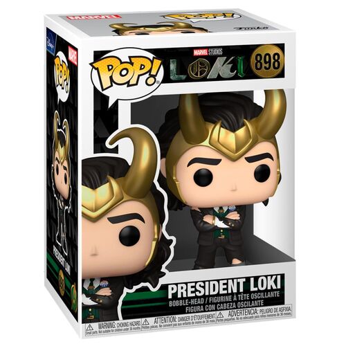 Figura POP Marvel Loki - President Loki