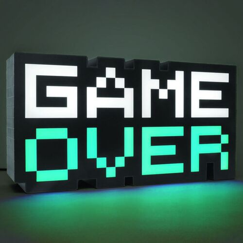 Game Over 8-BIT lamp