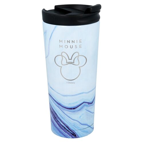 NEW Disney Parks MINNIE MOUSE Morning Travel Coffee Mug Thermal Tumbler 