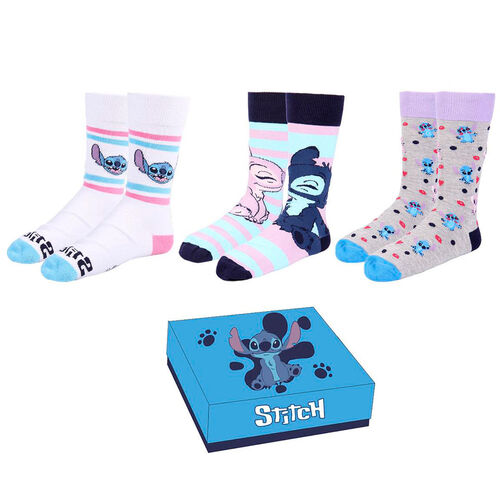 Disney Stitch pack 3 socks