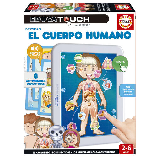 Spanish Educa Touch Junior Human Body
